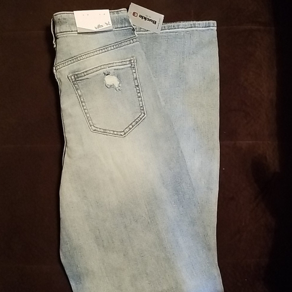 Willow & Root Wide Leg High Rise Stretch Jean - Picture 6 of 7